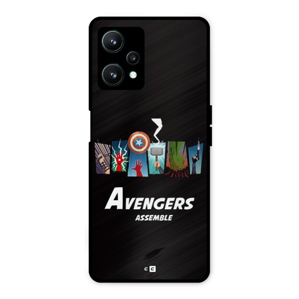 Avengers Assemble Metal Back Case for Realme 9 Pro 5G