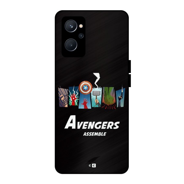 Avengers Assemble Metal Back Case for Realme 9i 5G