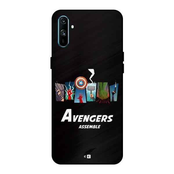 Avengers Assemble Metal Back Case for Realme C3