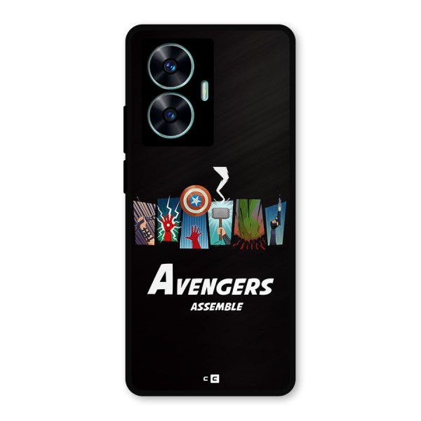 Avengers Assemble Metal Back Case for Realme C55