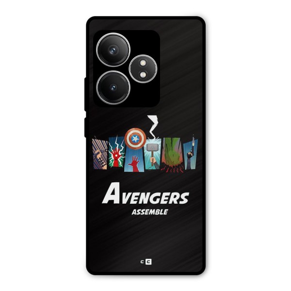 Avengers Assemble Metal Back Case for Realme GT 6T