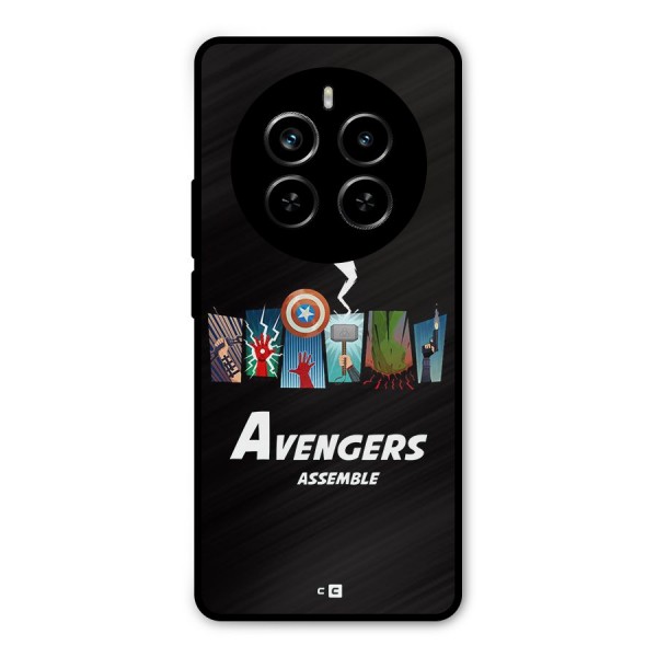 Avengers Assemble Metal Back Case for Realme P1 Pro