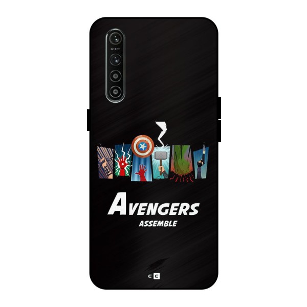 Avengers Assemble Metal Back Case for Realme XT