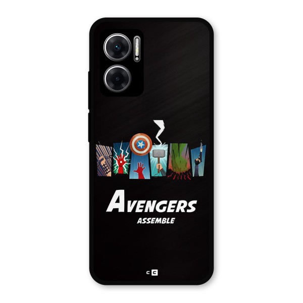 Avengers Assemble Metal Back Case for Redmi 11 Prime 5G