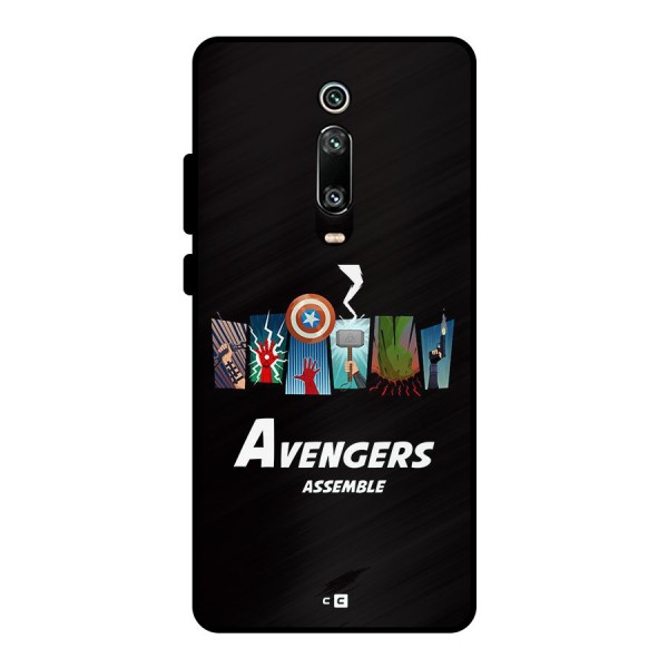 Avengers Assemble Metal Back Case for Redmi K20