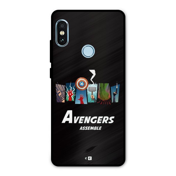 Avengers Assemble Metal Back Case for Redmi Note 5 Pro