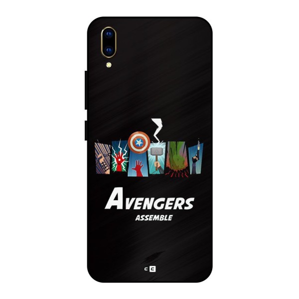 Avengers Assemble Metal Back Case for Vivo V11 Pro