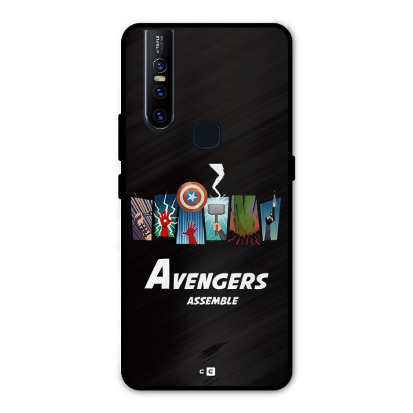 Avengers Assemble Metal Back Case for Vivo V15