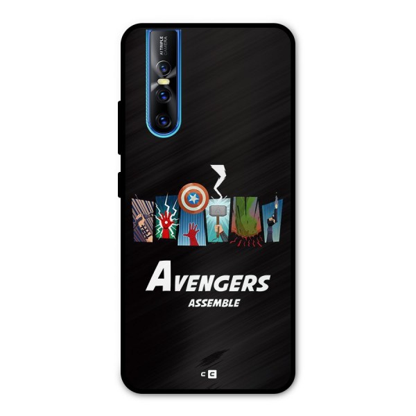 Avengers Assemble Metal Back Case for Vivo V15 Pro