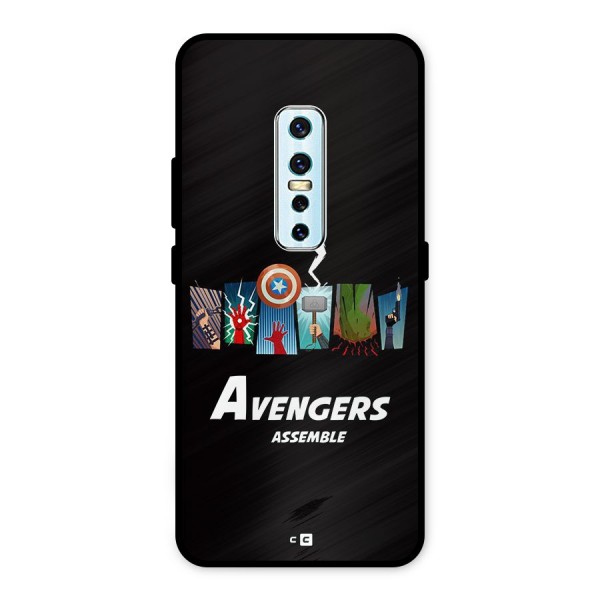 Avengers Assemble Metal Back Case for Vivo V17 Pro