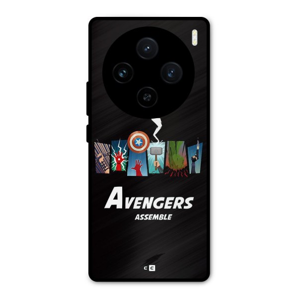 Avengers Assemble Metal Back Case for Vivo X100