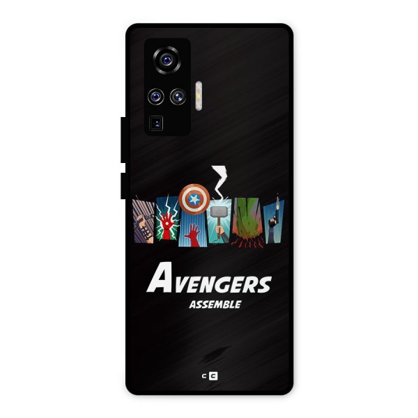 Avengers Assemble Metal Back Case for Vivo X50 Pro