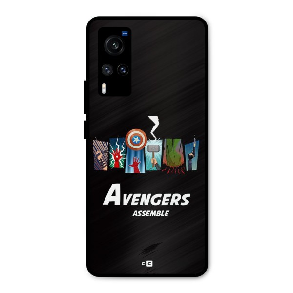 Avengers Assemble Metal Back Case for Vivo X60