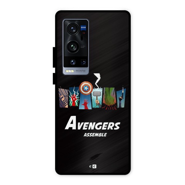 Avengers Assemble Metal Back Case for Vivo X60 Pro Plus