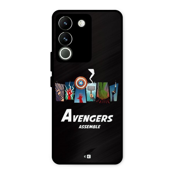 Avengers Assemble Metal Back Case for Vivo Y200