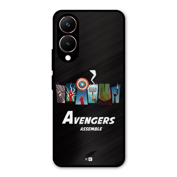 Avengers Assemble Metal Back Case for Vivo Y28