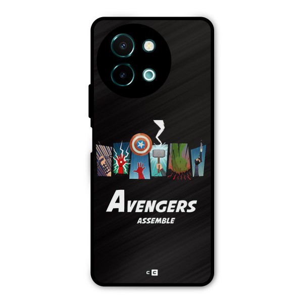 Avengers Assemble Metal Back Case for Vivo Y58