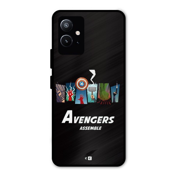 Avengers Assemble Metal Back Case for Vivo Y75 5G