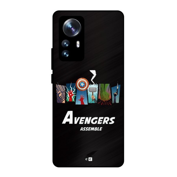 Avengers Assemble Metal Back Case for Xiaomi 12 Pro