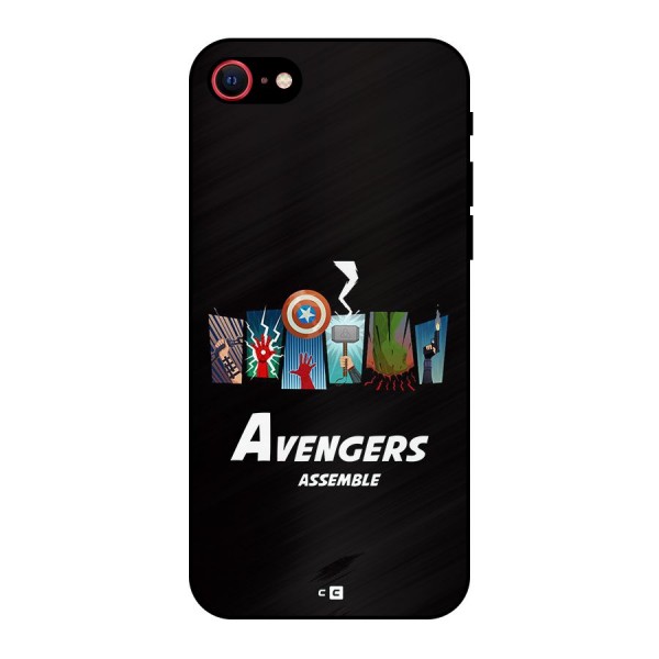 Avengers Assemble Metal Back Case for iPhone 7