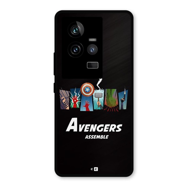 Avengers Assemble Metal Back Case for iQOO 11 5G