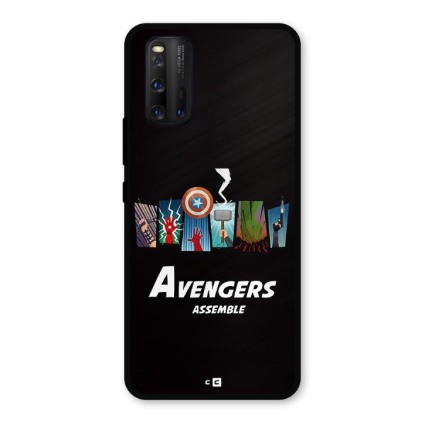 Avengers Assemble Metal Back Case for iQOO 3