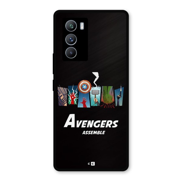 Avengers Assemble Metal Back Case for iQOO 9 SE