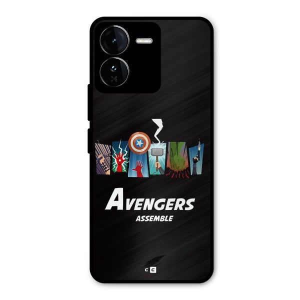 Avengers Assemble Metal Back Case for iQOO Z9