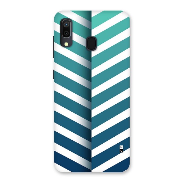 Awesome Angular Stripes Back Case for Galaxy A20