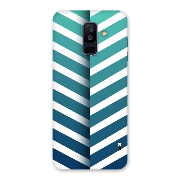 Awesome Angular Stripes Back Case for Galaxy A6 Plus