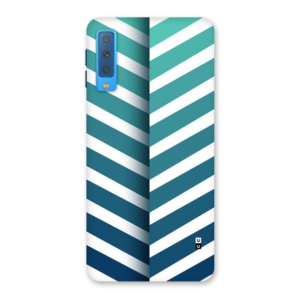 Awesome Angular Stripes Back Case for Galaxy A7 (2018)