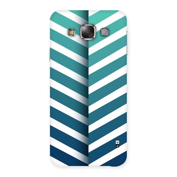 Awesome Angular Stripes Back Case for Galaxy E7