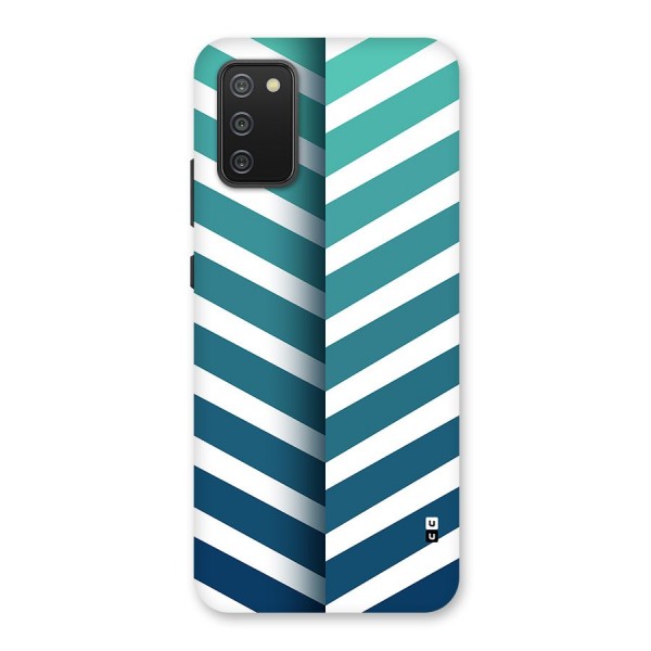 Awesome Angular Stripes Back Case for Galaxy F02s