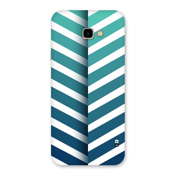 Awesome Angular Stripes Back Case for Galaxy J4 Plus