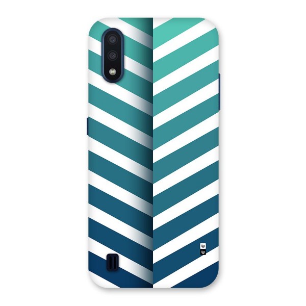 Awesome Angular Stripes Back Case for Galaxy M01