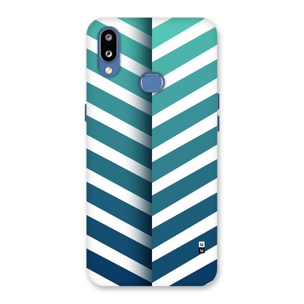 Awesome Angular Stripes Back Case for Galaxy M01s