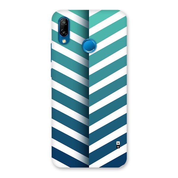 Awesome Angular Stripes Back Case for Huawei P20 Lite