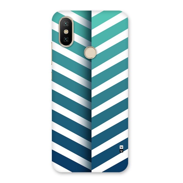 Awesome Angular Stripes Back Case for Mi A2