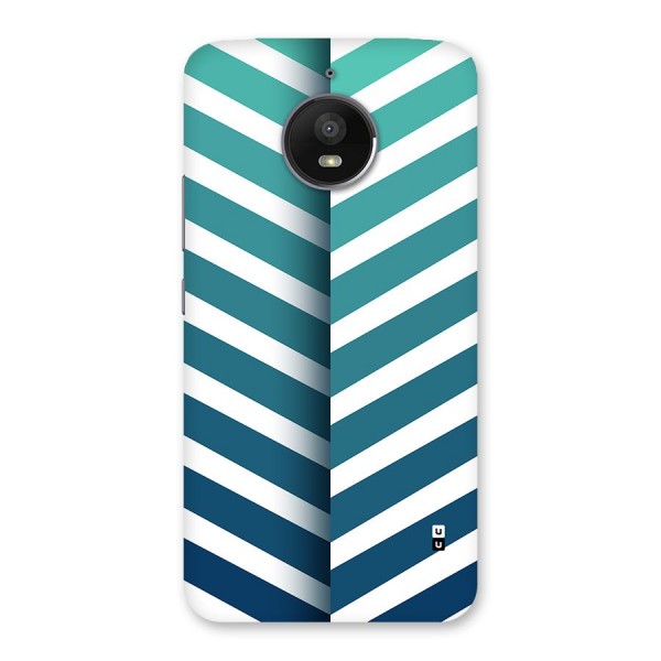 Awesome Angular Stripes Back Case for Moto E4 Plus