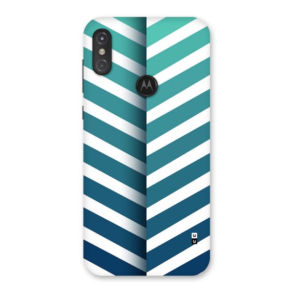 Awesome Angular Stripes Back Case for Motorola One Power