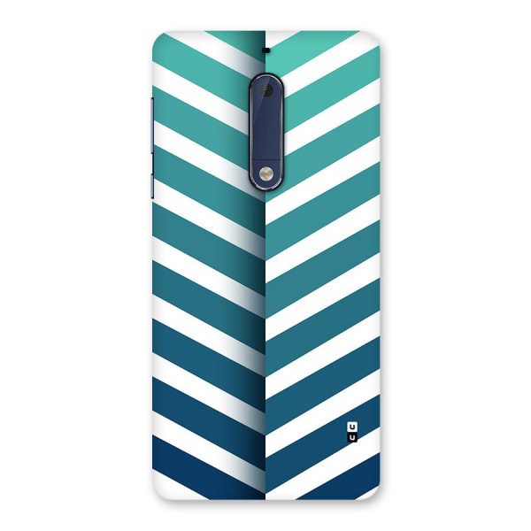 Awesome Angular Stripes Back Case for Nokia 5