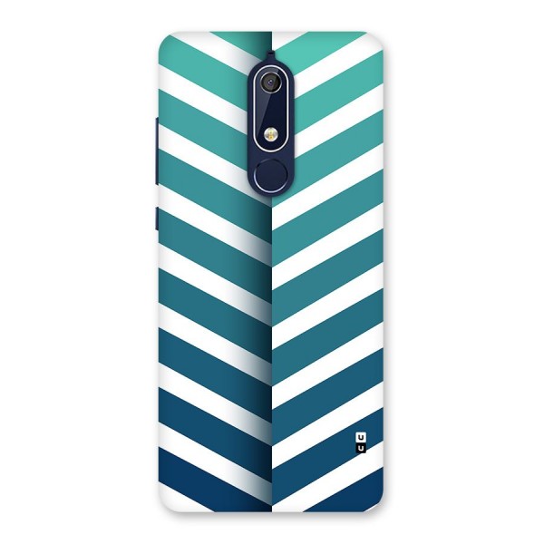 Awesome Angular Stripes Back Case for Nokia 5.1