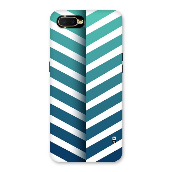 Awesome Angular Stripes Back Case for Oppo K1