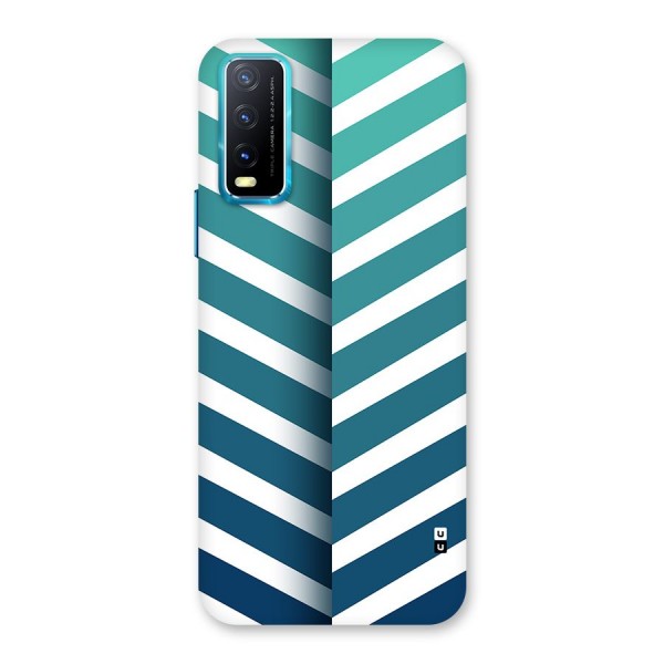 Awesome Angular Stripes Back Case for Vivo Y12s