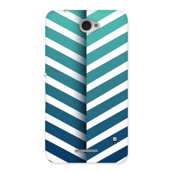 Awesome Angular Stripes Back Case for Xperia E4