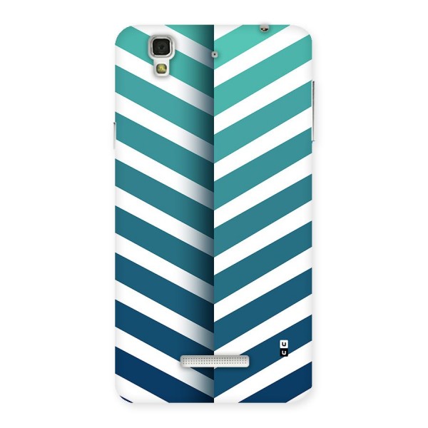 Awesome Angular Stripes Back Case for YU Yureka Plus