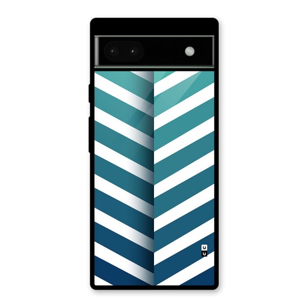 Awesome Angular Stripes Glass Back Case for Google Pixel 6a