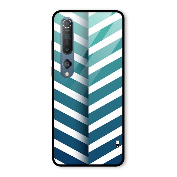 Awesome Angular Stripes Glass Back Case for Mi 10