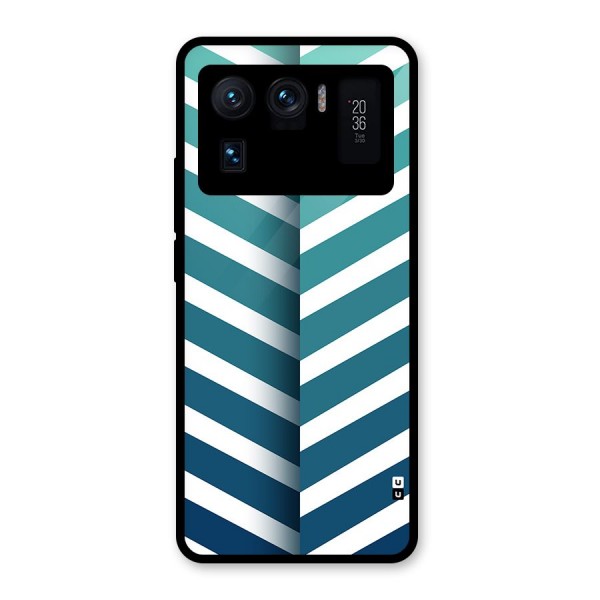 Awesome Angular Stripes Glass Back Case for Mi 11 Ultra