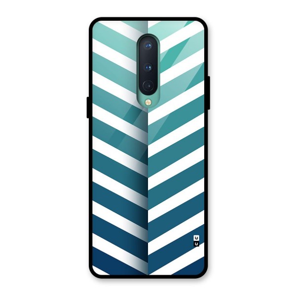 Awesome Angular Stripes Glass Back Case for OnePlus 8